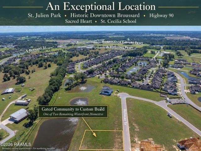 Land for sale in Broussard, Lafayette Parish