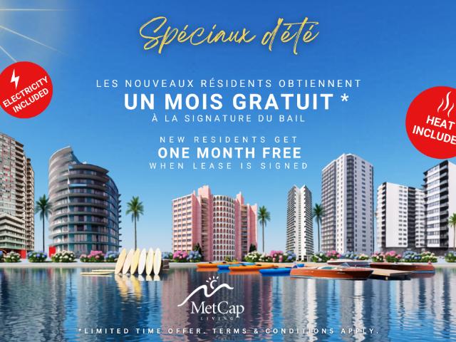 Apartment for rent in St. Leonard's, Quebec