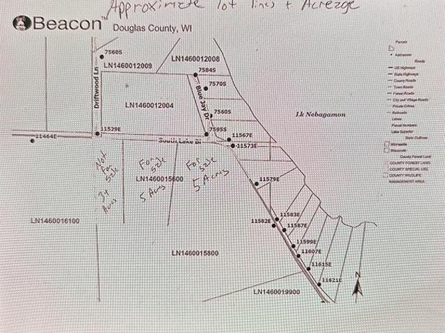 Land for sale in Lake Nebagamon, Wisconsin