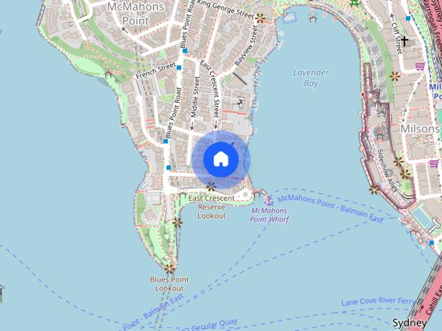 Apartment for rent in Lower North Shore, Sydney