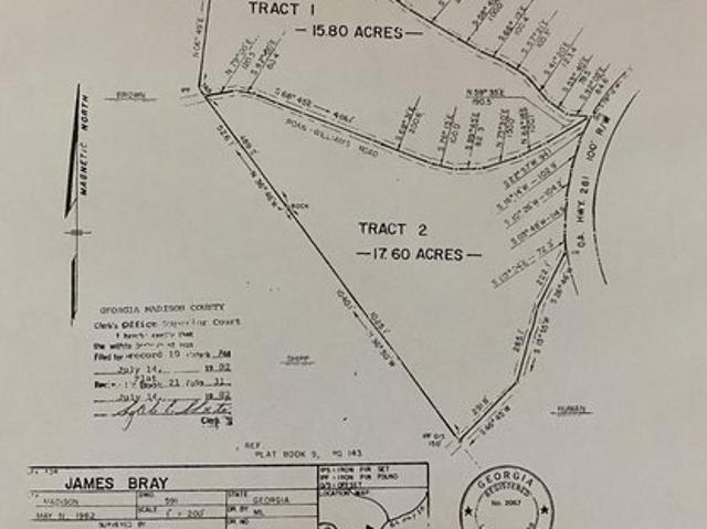 Land for sale in Royston, Georgia