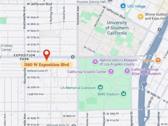 Land for sale in Exposition Park, Los Angeles