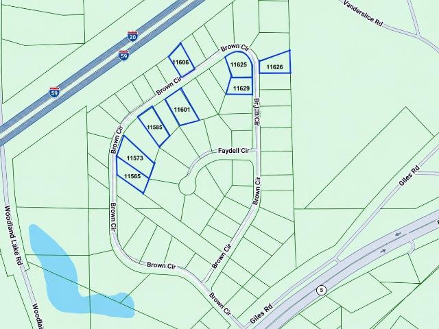 Land for sale in Woodstock, Alabama