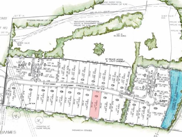Land for sale in Broussard, Lafayette Parish
