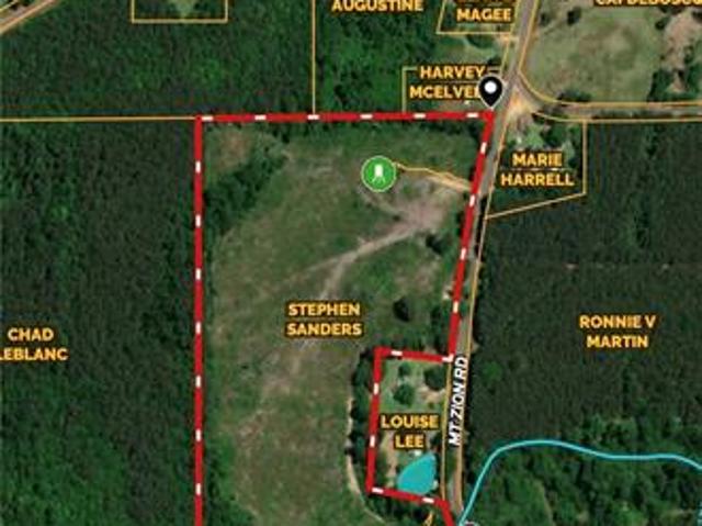 Land for sale in Osyka, Mississippi