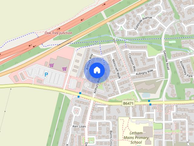 House for rent in Haddington, Scotland
