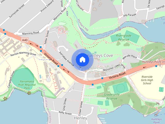 Townhouse for rent in Huntleys Cove, Sydney
