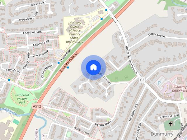 Apartment for rent in Dunmurry, Northern Ireland
