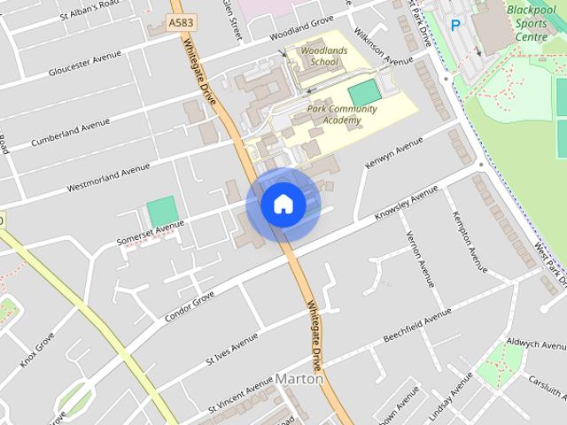 Apartment for rent in Marton, Blackpool