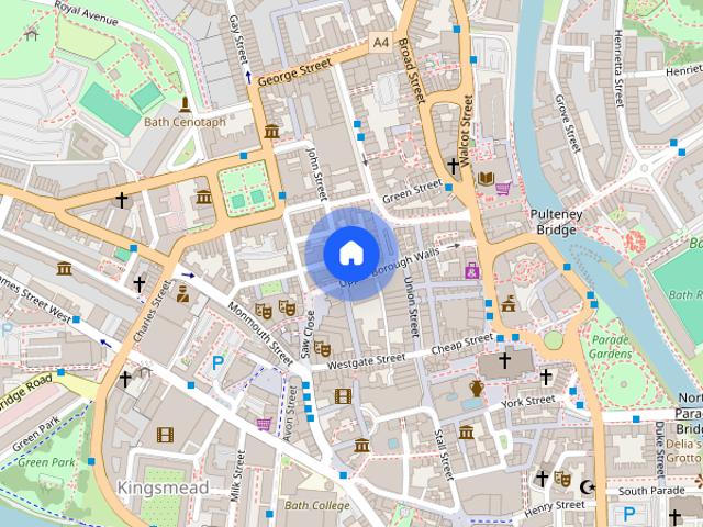 Apartment for rent in Kingsmead, Bath