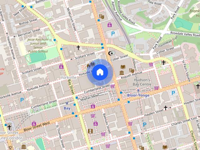 Apartment for rent in University—Rosedale, Toronto
