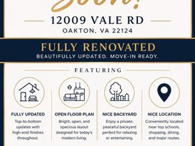 House for sale in Oakton, Fairfax County