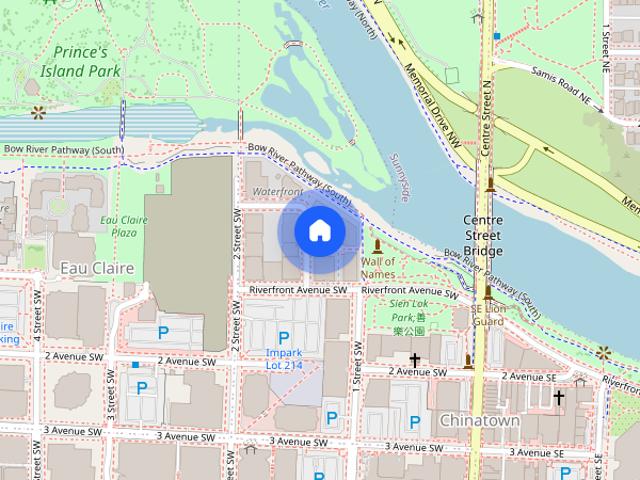 Apartment for rent in Waterfront, Calgary