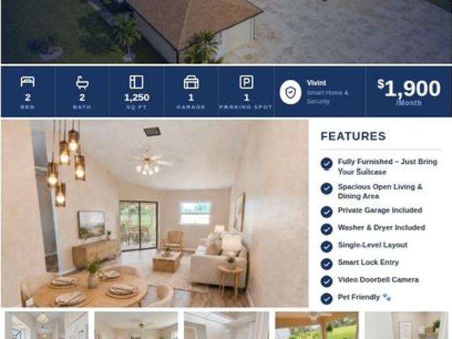 Townhouse for rent in Punta Gorda, Florida