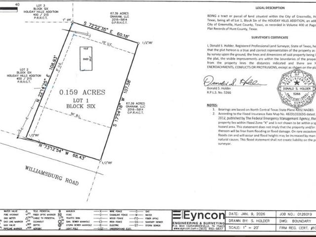 Land for sale in Hunt, Texas