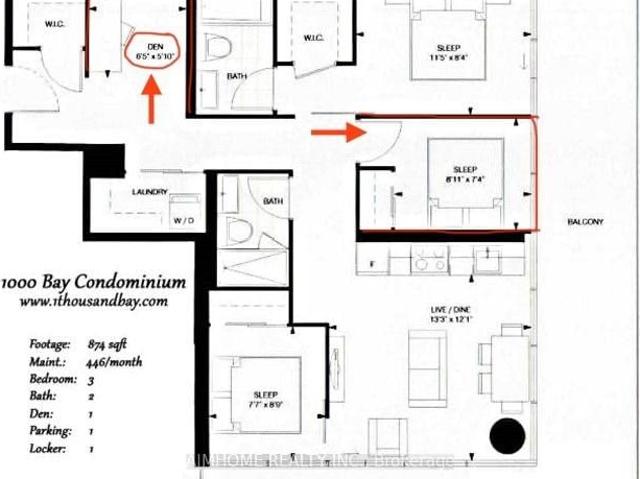 Condo for rent in Toronto Centre, Toronto