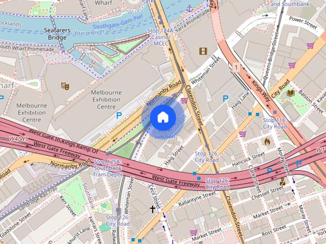 Apartment for rent in Southbank, Melbourne