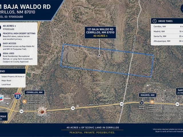 Land for sale in Cerrillos, New Mexico