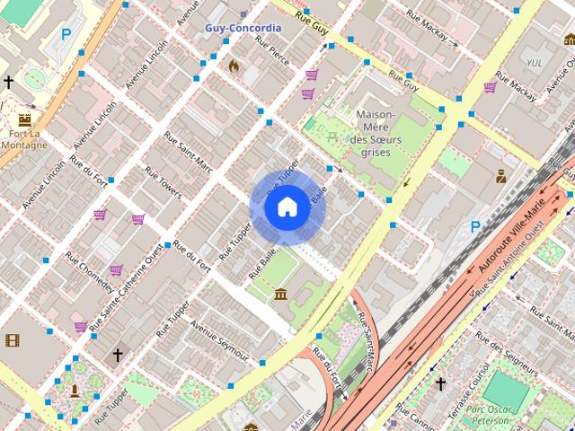 Apartment for rent in Ville-Marie, Montréal