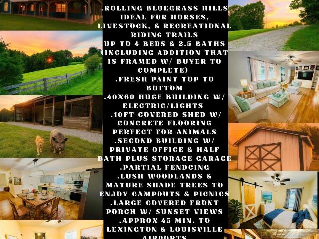 Farm for sale in Lawrenceburg, Kentucky