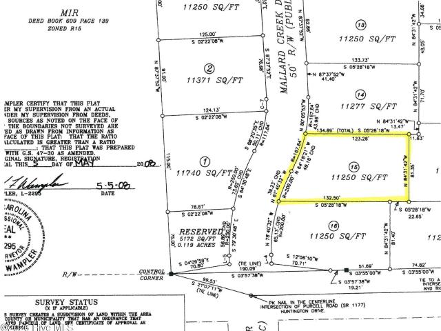 Land for sale in Scotland, North Carolina