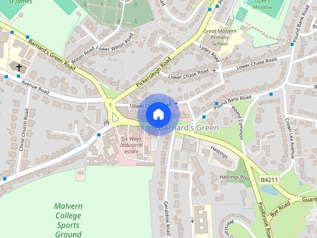 Apartment for rent in Barnard's Green, Forthampton