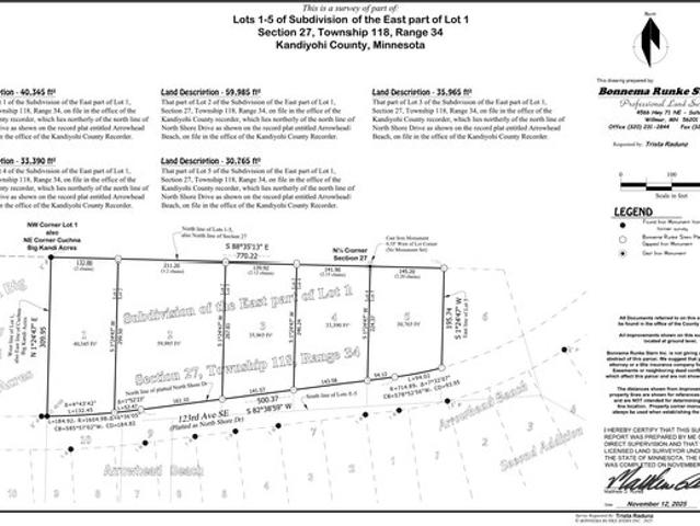 Land for sale in Lake Lillian, Minnesota