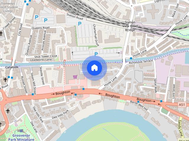 Apartment for rent in Hoole, Two Mills