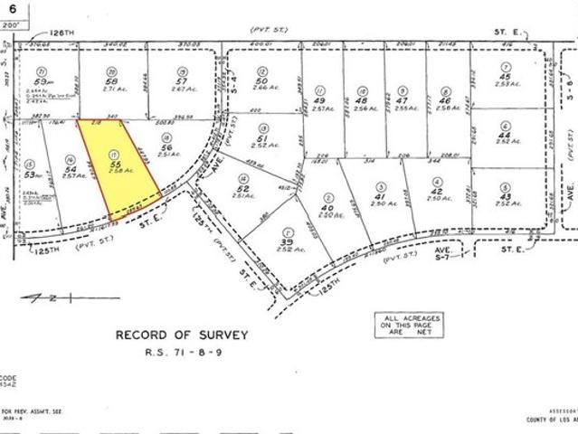Land for sale in Littlerock, California