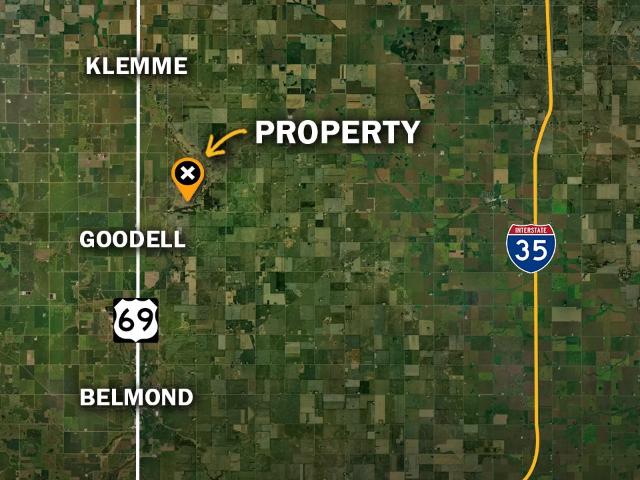 Land for sale in Goodell, Iowa