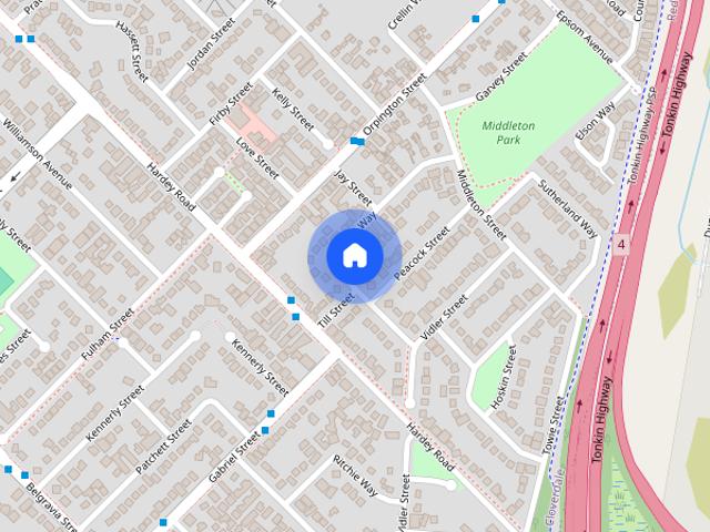 Townhouse for rent in Cloverdale, City of Belmont