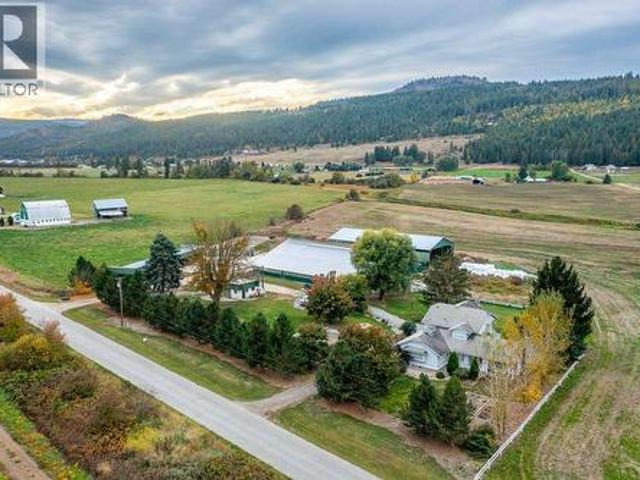 Farm for sale in Grindrod, British Columbia