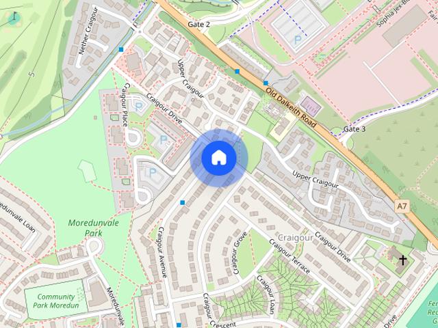 House for rent in Craigour, Scotland
