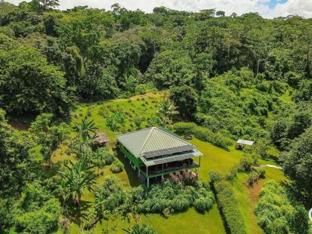 12.14 Hectáreas Con Casa De Madera, Árboles Frutales En Isla Cristóbal