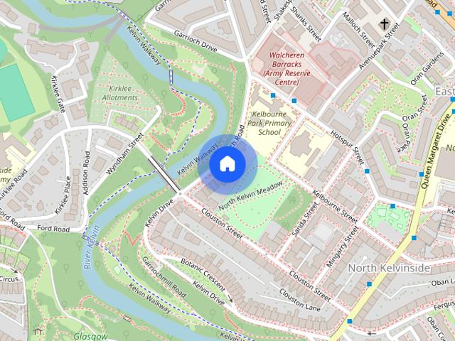 Apartment for rent in North Kelvinside, Glasgow