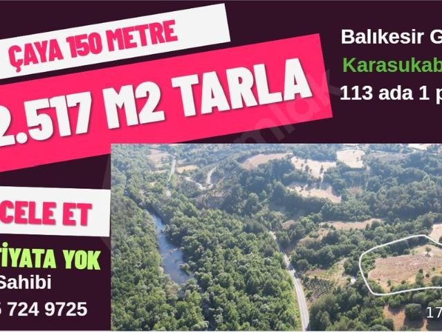 Karasu Kabaklar, Gönen içerisinde satılık Arsa