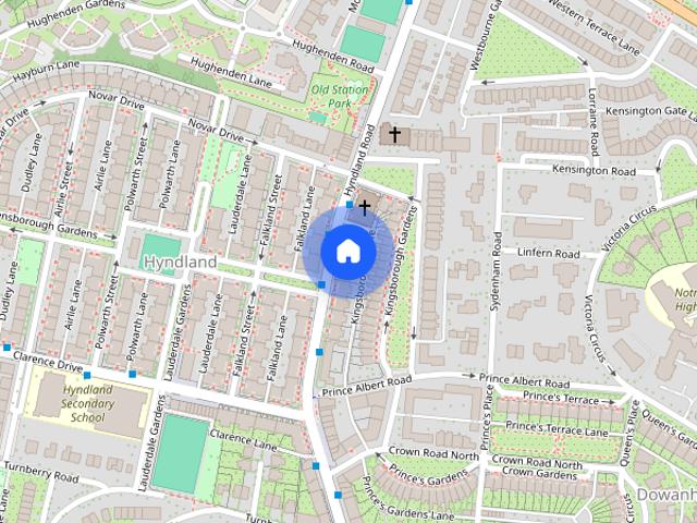 Apartment for rent in Hyndland, Scotland