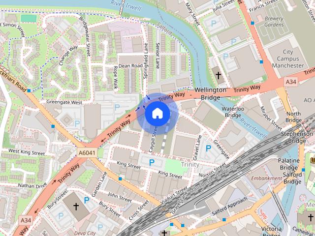 Apartment for rent in City Centre, Salford