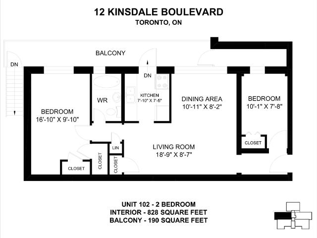 Apartment for rent in Woburn, Ontario