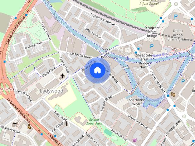 Apartment for rent in Birmingham, Digbeth