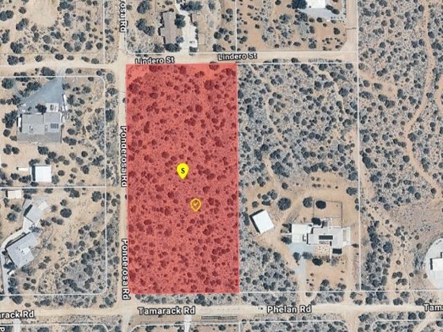 Land for sale in Pinon Hills, California