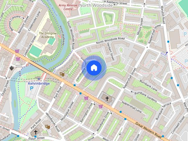 Apartment for rent in North Woodside, Scotland