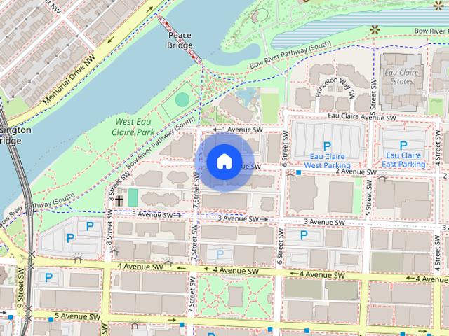 Apartment for rent in Eau Claire, Calgary