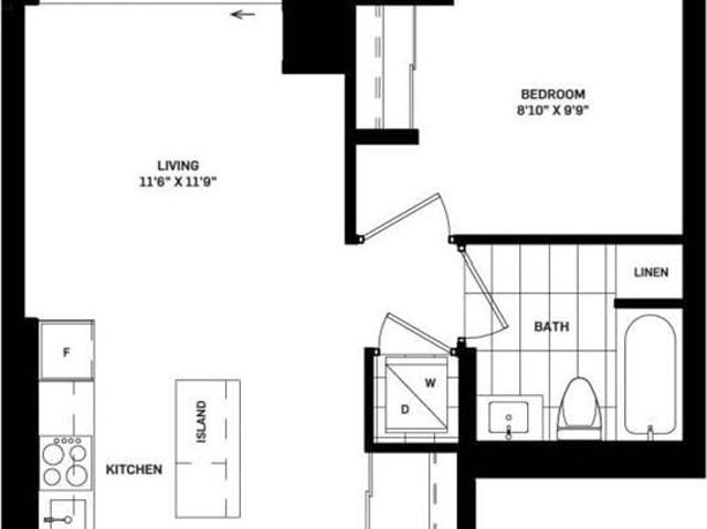Condo for rent in Toronto, Golden Horseshoe