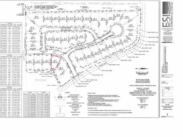 Land for sale in Belden, Mississippi