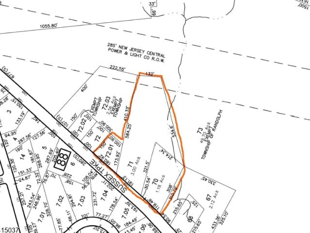 Land for sale in Randolph, New Jersey
