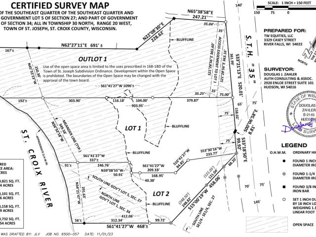 Land for sale in Saint Croix, Wisconsin
