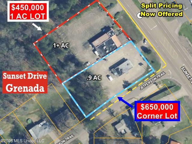 Land for sale in Grenada, Mississippi