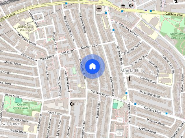 Apartment for rent in Kensal Town, Greater London