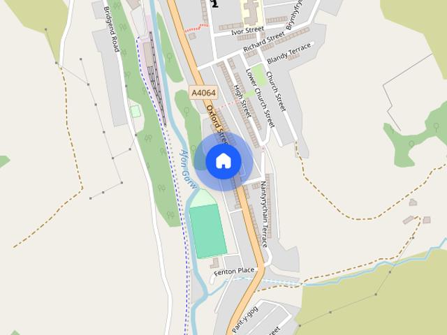 House for rent in Pontycymer, Wales
